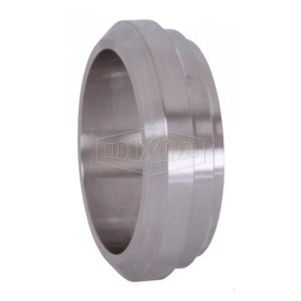 Sort Weld Ferrule, Series: 14PRF, Ferrule, 2-1/2 in Nominal, Plain Beveled Seat, 304 SS, 7/8 in L, I